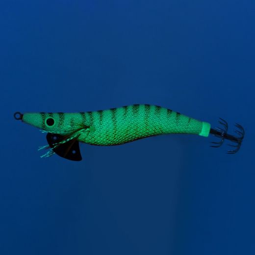 AKAMI Zebra Stripe – Pajarita Eging Profesional para Sepias y Calamares