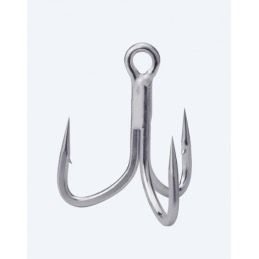 Anzuelo Triple BKK Viper-41 – 4X Strong – Revestimiento estañado brillante – Alta penetración y retención