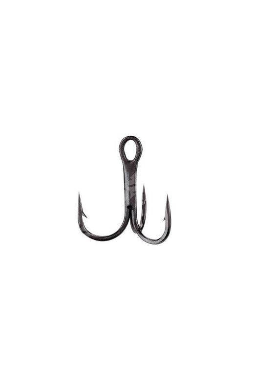 Anzuelos triples Akami Treble BNI Round de carbono negro níquel ultra afilados (blíster 10 uds)