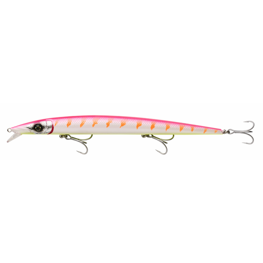 Savage Gear Barra Jerk 19 cm 25 g F Barracuda – Señuelo jerkbait flotante con sistema de pesos de tungsteno