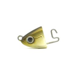 Black Minnow 140 - 2 Shallow jig head - 10g - Khaki