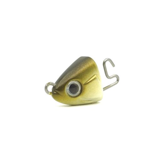 Black Minnow 140 - 2 Shallow jig head - 10g - Khaki