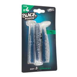 Black Minnow 140 - 3 cuerpos - Barracuda Blue