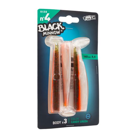 Black Minnow 140 - 3 cuerpos - Candy Green