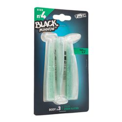 Black Minnow 140 - 3 cuerpos - Green Glitter Spain SC