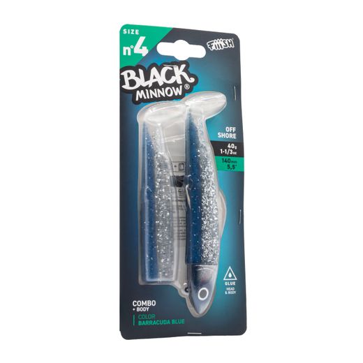 Black Minnow 140 - Combo - Off Shore - 40g - Blue