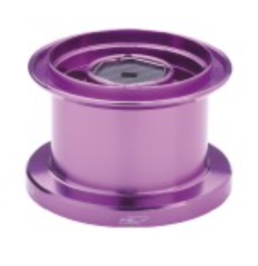 Bobina Rely DC Type 2.5 – Aluminio anodizado ultraligero 88 g – Freno multidisco de carbono – Compatibilidad Cygnus, Orion, Yonago y Delphinus