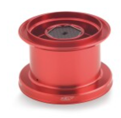 Bobina Rely DC Type 2.5 – Aluminio anodizado ultraligero 88 g – Freno multidisco de carbono – Compatibilidad Cygnus, Orion, Yonago y Delphinus