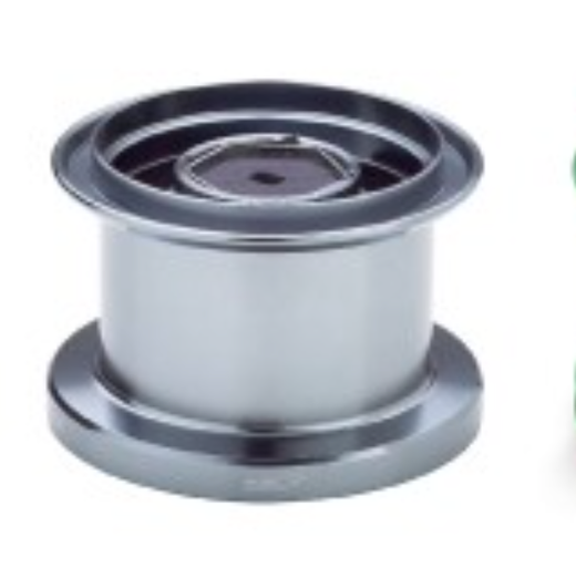 Bobina Rely DC Type 2.5 – Aluminio anodizado ultraligero 88 g – Freno multidisco de carbono – Compatibilidad Cygnus, Orion, Yonago y Delphinus