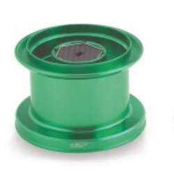 Bobina Rely DC Type 2.5 – Aluminio anodizado ultraligero 88 g – Freno multidisco de carbono – Compatibilidad Cygnus, Orion, Yonago y Delphinus