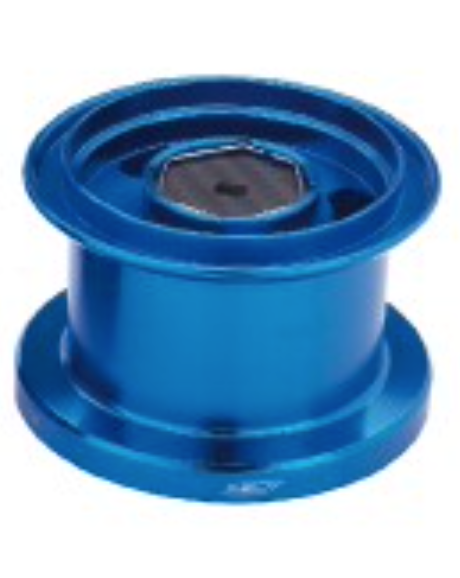 Bobina Rely DC Type 2.5 – Aluminio anodizado ultraligero 88 g – Freno multidisco de carbono – Compatibilidad Cygnus, Orion, Yonago y Delphinus