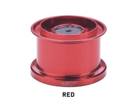 Bobina Rely MC Type 2.0 – Aluminio anodizado ultraligero 93 g – Freno multidisco de carbono – Compatibilidad Yonago, Cygnus, Orion y Delphinus
