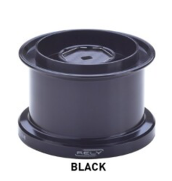 Bobina Rely MC Type 2.0 – Aluminio anodizado ultraligero 93 g – Freno multidisco de carbono – Compatibilidad Yonago, Cygnus, Orion y Delphinus