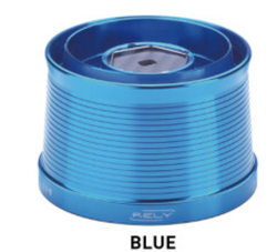 Bobina Rely SC Type 1.5 – Shallow Cast 82 g – Aluminio anodizado ultraligero – Freno multidisco de carbono – Compatibilidad Yonago, Cygnus, Orion y Delphinus