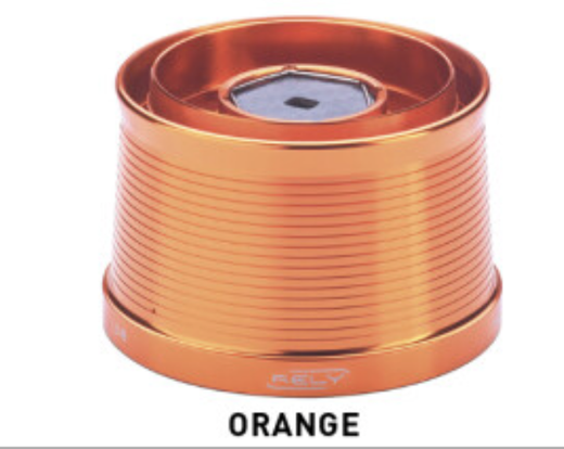 Bobina Rely SC Type 1.5 – Shallow Cast 82 g – Aluminio anodizado ultraligero – Freno multidisco de carbono – Compatibilidad Yonago, Cygnus, Orion y Delphinus