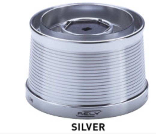 Bobina Rely SC Type 1.5 – Shallow Cast 82 g – Aluminio anodizado ultraligero – Freno multidisco de carbono – Compatibilidad Yonago, Cygnus, Orion y Delphinus