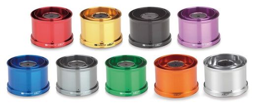 Bobina Rely SC Type 1.5 – Shallow Cast 82 g – Aluminio anodizado ultraligero – Freno multidisco de carbono – Compatibilidad Yonago, Cygnus, Orion y Delphinus