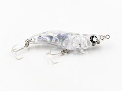 Breaden Ebi No Sanpo 50D – Señuelo ultraligero tipo camarón – Sistema T3S Turbine Shrimp Swimming – 50 mm / 3,5 g – Acción realista para spinning LRF