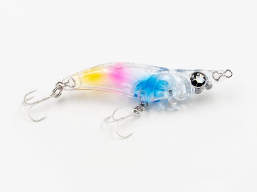 Breaden Ebi No Sanpo 50D – Señuelo ultraligero tipo camarón – Sistema T3S Turbine Shrimp Swimming – 50 mm / 3,5 g – Acción realista para spinning LRF