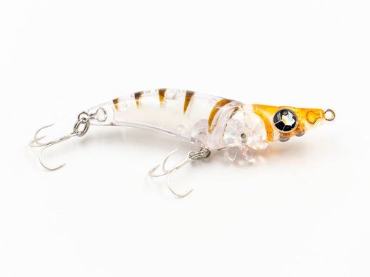 Breaden Ebi No Sanpo 50D – Señuelo ultraligero tipo camarón – Sistema T3S Turbine Shrimp Swimming – 50 mm / 3,5 g – Acción realista para spinning LRF