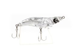 Breaden Ebi No Sanpo 50D – Señuelo ultraligero tipo camarón – Sistema T3S Turbine Shrimp Swimming – 50 mm / 3,5 g – Acción realista para spinning LRF