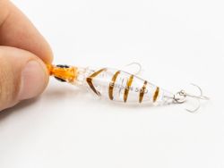 Breaden Ebi No Sanpo 50D – Señuelo ultraligero tipo camarón – Sistema T3S Turbine Shrimp Swimming – 50 mm / 3,5 g – Acción realista para spinning LRF