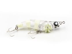 Breaden Ebi No Sanpo 50D – Señuelo ultraligero tipo camarón – Sistema T3S Turbine Shrimp Swimming – 50 mm / 3,5 g – Acción realista para spinning LRF