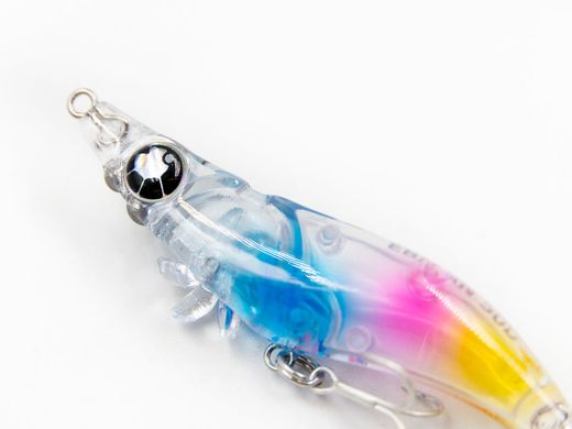Breaden Ebi No Sanpo 50D – Señuelo ultraligero tipo camarón – Sistema T3S Turbine Shrimp Swimming – 50 mm / 3,5 g – Acción realista para spinning LRF