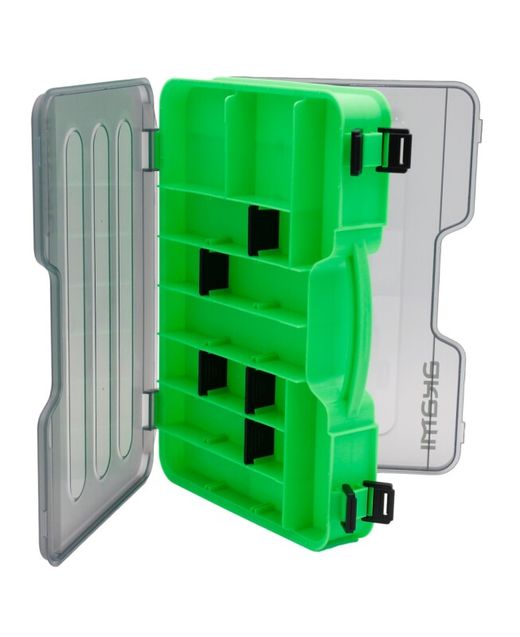 Caja organizadora Akami TB-540 doble cara con 20 compartimentos de PVC inyectado