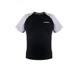 Camiseta Shimano Manga Corta Negra para Pesca – 100% Algodón