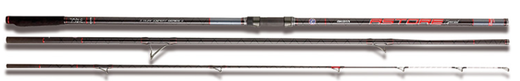 Caña Surfcasting Akami Astore Special 4,20 m – Carbono Toray 35T 6F espiral – Acción 33号 (100–250 g) – Puntera híbrida – Anillas Fuji Low Rider