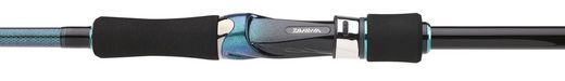 Caña Daiwa Emeraldas E 83MLBF — Carbono HVF con Braiding-X, Anillas Fuji K Alconite, Acción Progresiva (Eging)