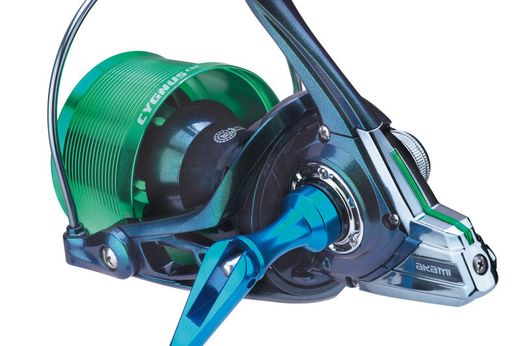 Carrete surfcasting Akami Cygnus CSC Special Edition ultraligero carbono 20 kg con 2 bobinas aluminio