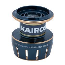 Akami Kairos – Carrete de spinning y embarcación – Cuerpo de carbono, doble bobina y freno estanco de carbono/INOX