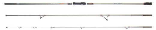 Caña de Surfcasting Daiwa Crosscast Surf Hybrid 4,20 m – Puntera maciza – Anillas Fuji Low Rider