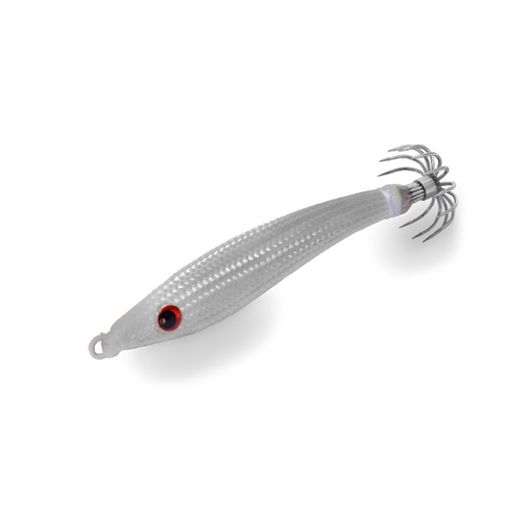 DTD Gavún 55g – Jibionera plomada con cuerpo suave y tela escamada fluorescente