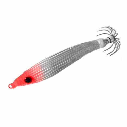 DTD Gavún 55g – Jibionera plomada con cuerpo suave y tela escamada fluorescente