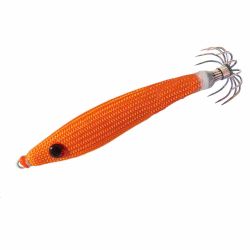 DTD Gavún 55g – Jibionera plomada con cuerpo suave y tela escamada fluorescente