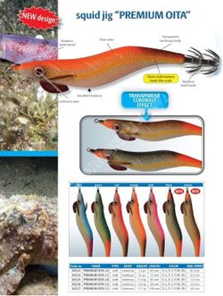 DTD Premium Oita 3.5 – Jibionera luminosa con cuerpo fluorescente y reflejos holográficos – Potera de alta calidad para eging