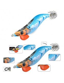 Señuelo eging DTD X-EGI para calamares y sepias – Diseño contrastado y alta visibilidad