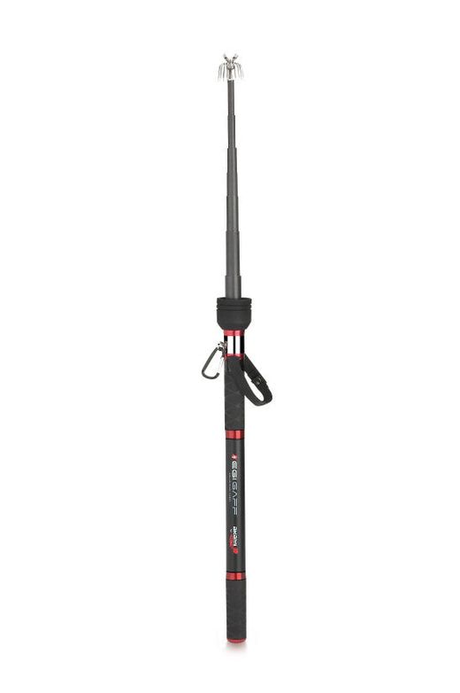 Gaff plegable EGI para cefalópodos – Carbono trenzado – Corona y gancho inox – Grip antideslizante EVA