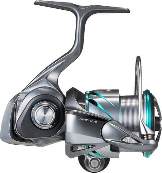 Carrete Daiwa Emeraldas Air LT 2025 – Tecnología Airdrive Design y MQ Monobloque – Freno ATD-L – 12+1 rodamientos