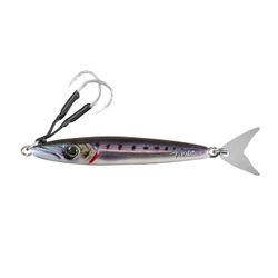 Señuelo vertical Fishus by Lurenzo Espejig – Jig metálico con cola de acero inoxidable – Acción rápida y destellos hipnóticos