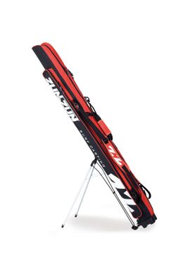 Funda de surfcasting ZZ-TR4 con compartimento reforzado, bolsillos laterales y trípode extraíble – 160×15×12 cm