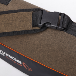 Savage Gear Twin Rod Bag – Funda doble acolchada para cañas montadas – Cremallera reforzada y correa desmontable