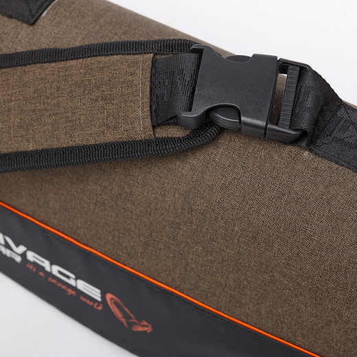 Savage Gear Twin Rod Bag – Funda doble acolchada para cañas montadas – Cremallera reforzada y correa desmontable