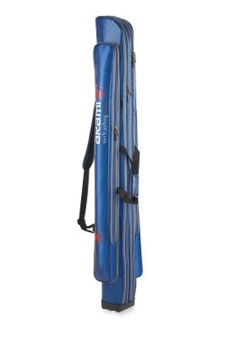 Funda de surfcasting Akami AKRBT03 con doble compartimento reforzado y bolsillos laterales – Waterproof y cremalleras extrafuertes – 162×29×19 cm
