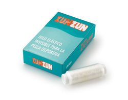 Hilo elástico transparente Zun Zun para sujetar cebo – 300 m – Alta resistencia para surfcasting