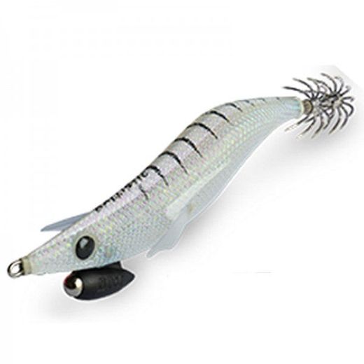 DTD Ballistic Egi 3.5 – Jibionera plomada de largo alcance – Cuerpo luminoso y aletas de silicona – Peso móvil y efecto bala