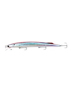 Akami Wild 190 – Señuelo Long Jerk Minnow Slow Sinking – Sistema Shaft Balancer – 3 anzuelos VMC Perma Steel – Ideal para barracuda y depredadores marinos